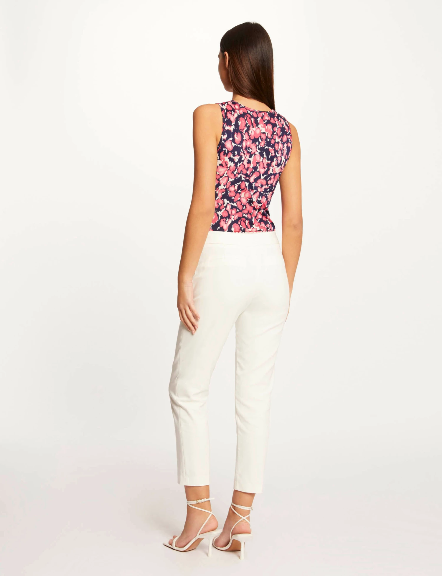 Débardeur Bretelles Larges Imprimé Multico Femme – Image 2