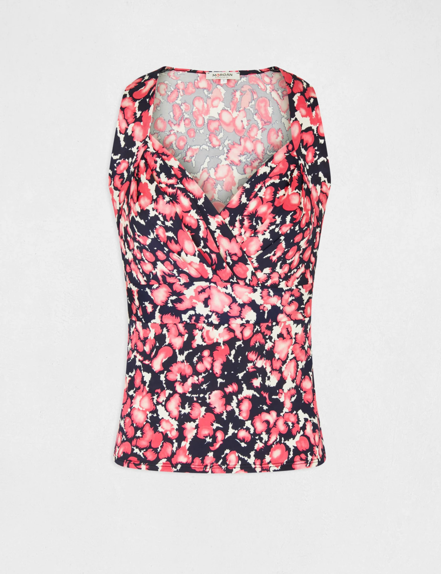 Débardeur Bretelles Larges Imprimé Multico Femme – Image 4