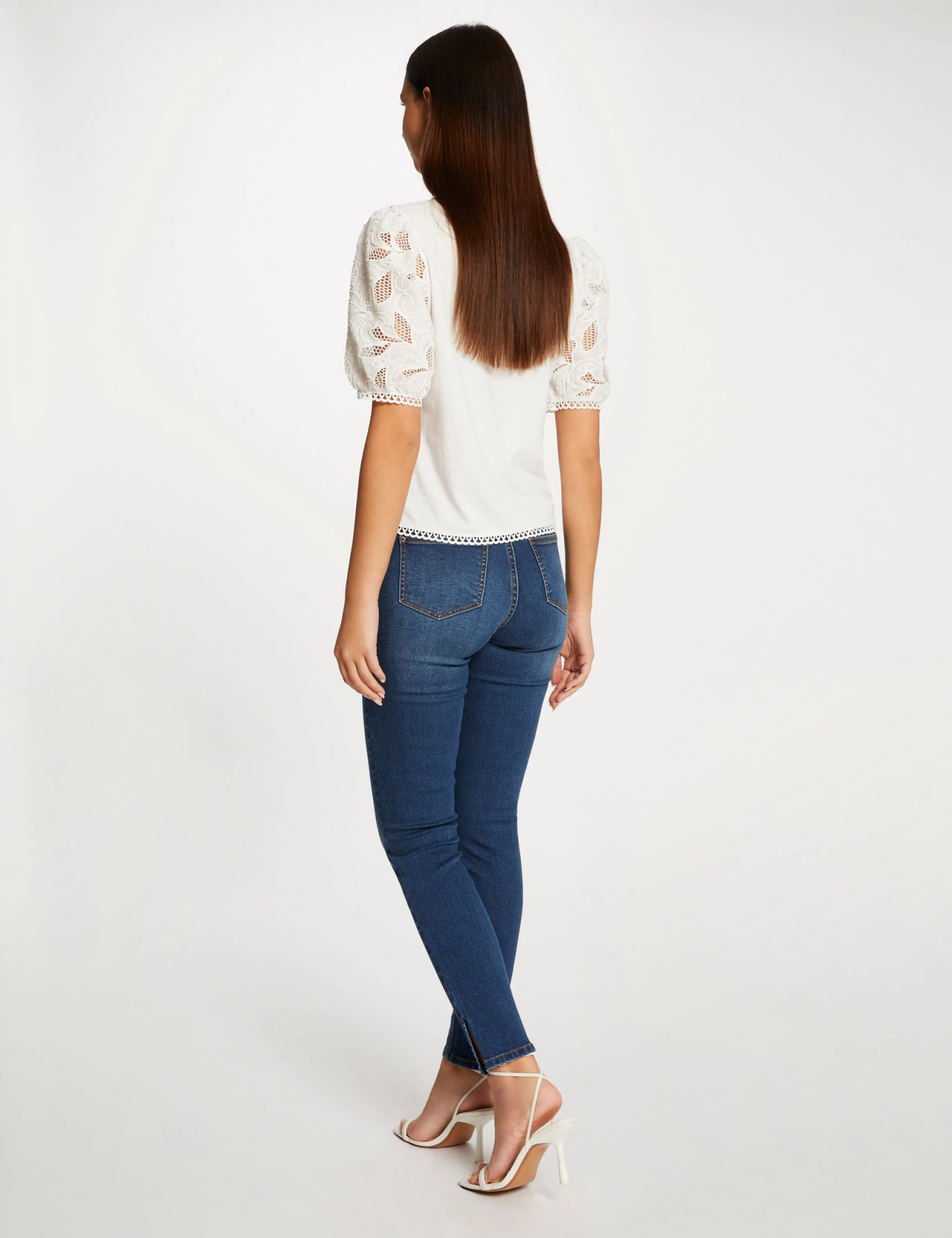 Jeans Slim Avec Clous Jean Stone Femme – Image 2