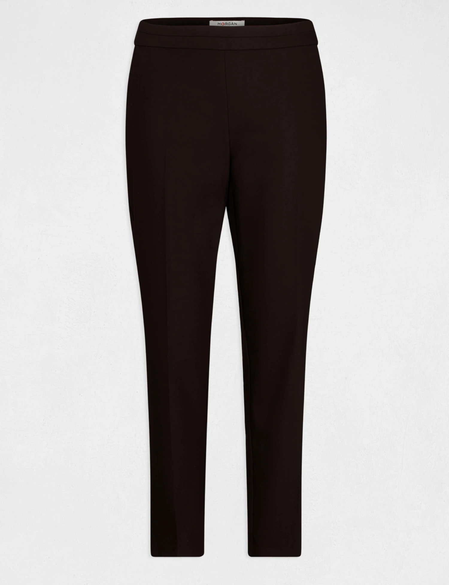 Pantalon Cigarette 7/8ème Noir Femme – Image 4