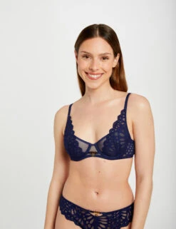 Soutien-gorge Armatures Marine Femme