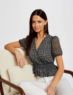 T-shirt Manches Courtes Ballons Imprimé Multico Femme